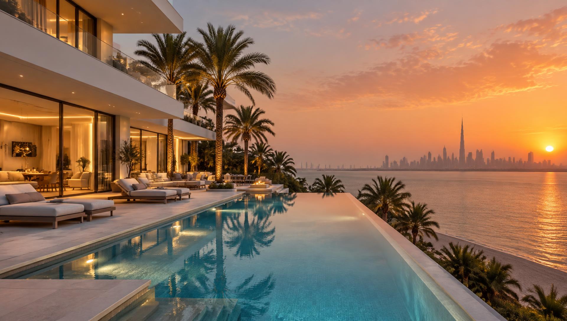 Completed villa in Dubai